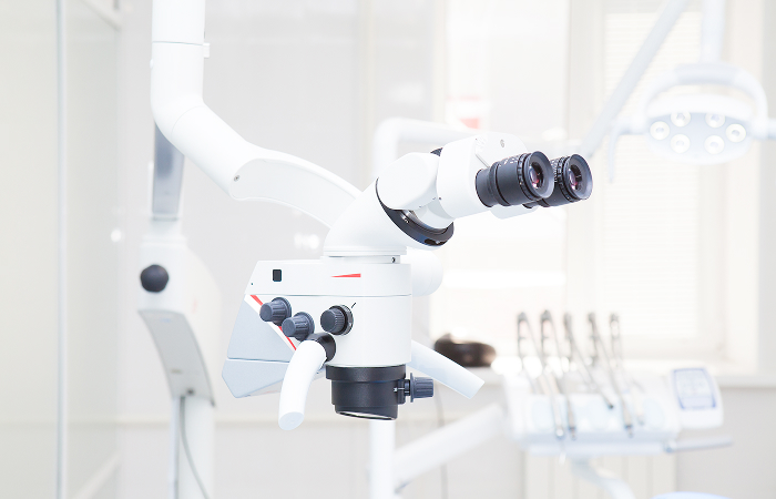 マイクロスコープを使った根管治療